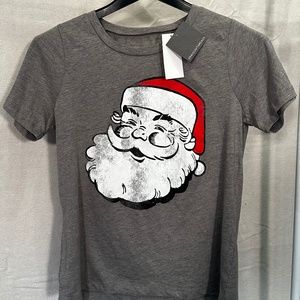 Gray Woman Grayson Threads Santa Shirt